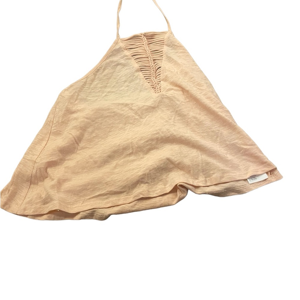 Billabong pink halter tank top